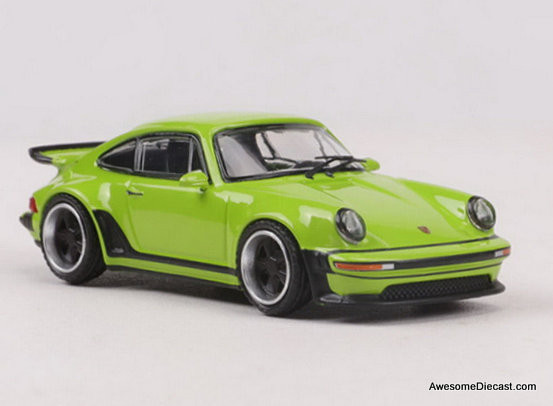 Rhino Model 1:64 Porsche 930 Singer Turbo Study, Lime Green