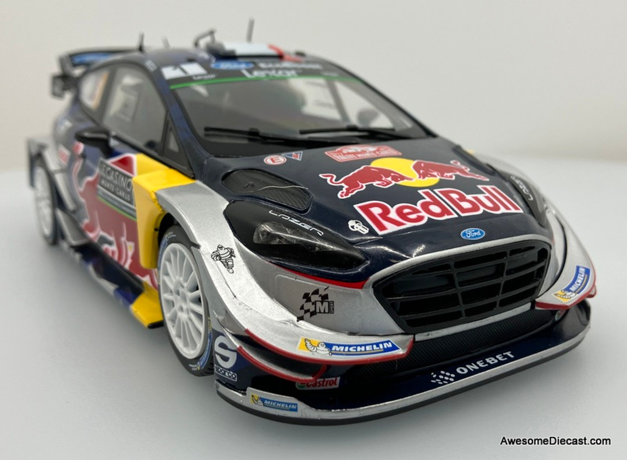 Altaya 1:24 Ford Fiesta WRC Team Red Bull #1: 2017 Monte Carlo Rally