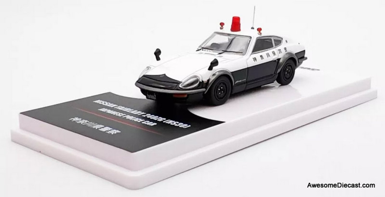 Inno64 1:64 Nissan Fairlady 240ZG (HS30) Japanese Police Car