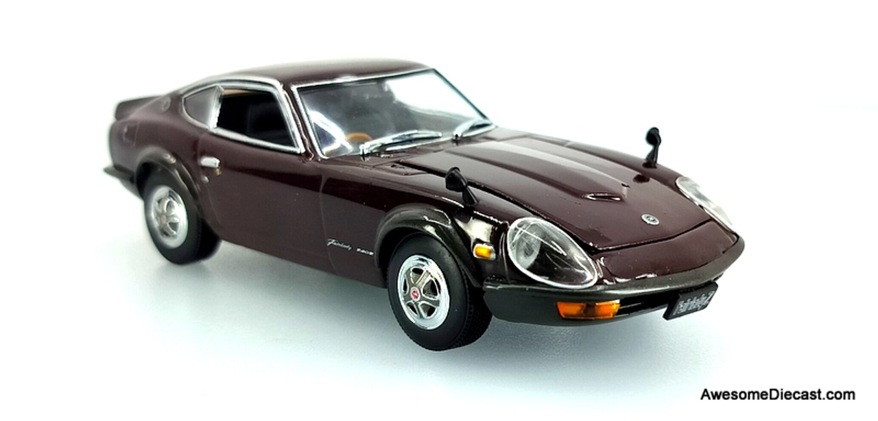 Only One!!! Kyosho 1:43 Nissan Fairlady 204ZG, Maroon