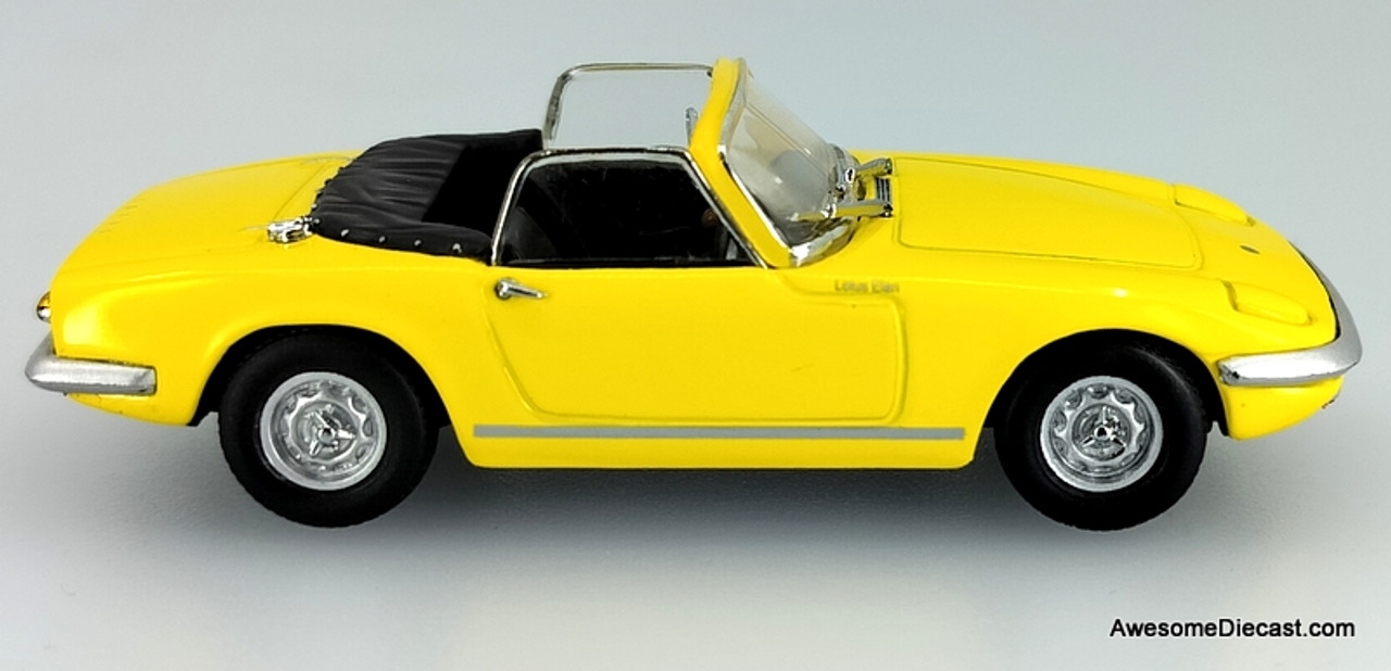 Kyosho 1:43 1966 Lotus Elan S3 Open Roof, Yellow