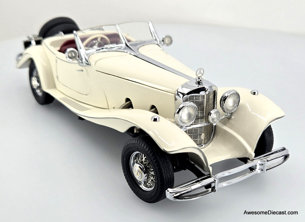 Franklin Mint 1:24 1935 Mercedes Benz 500 K Special Roadster Convertible