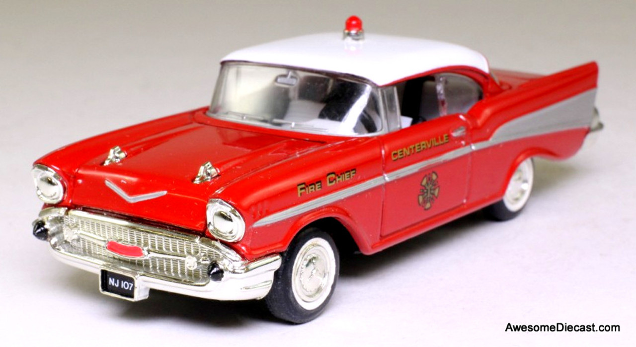 Corgi 1:43 1957 Chevrolet Bel Air: Centerville Fire Chief