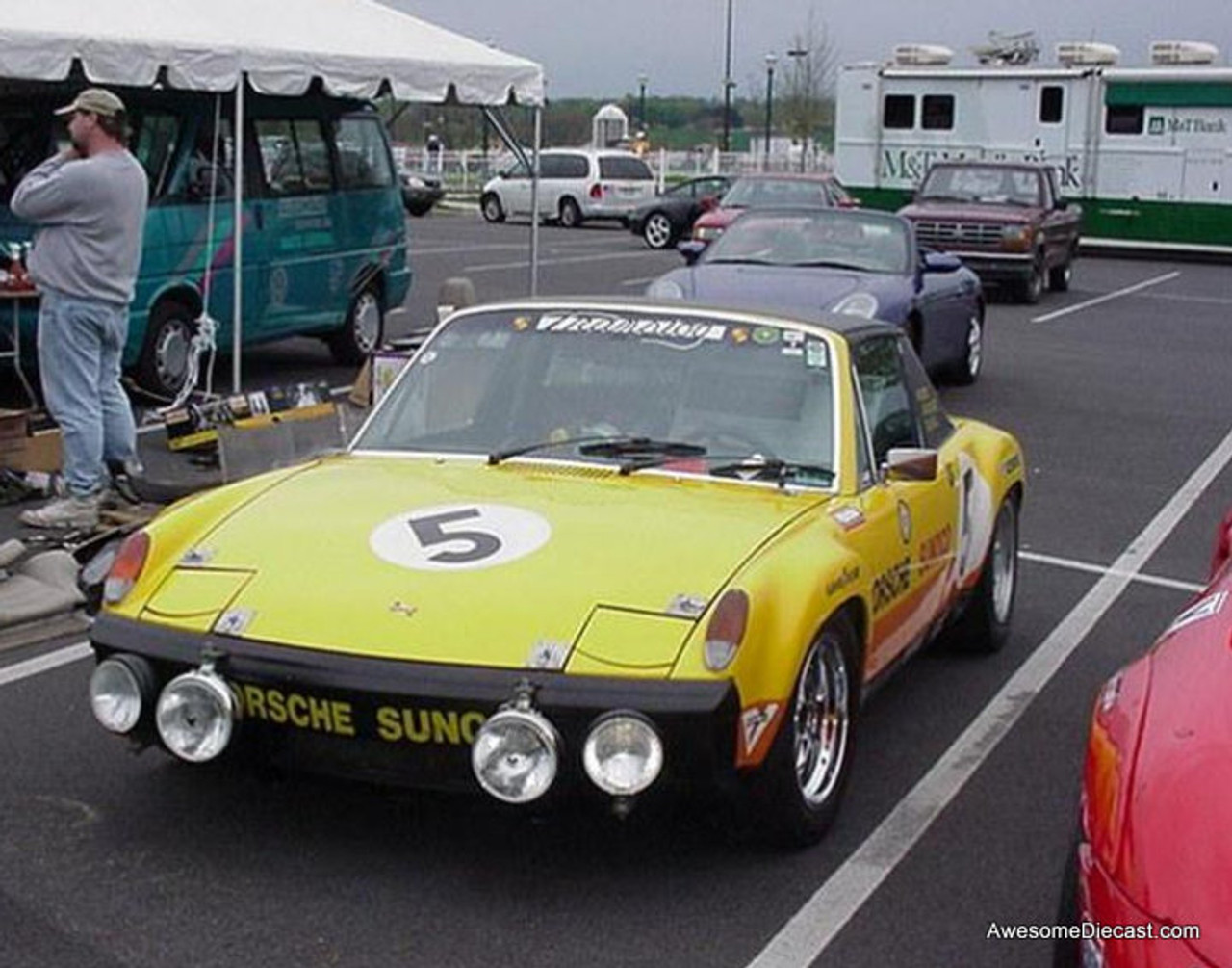 SPARK 1/43 1 ポルシェ 914/6 モンテカルロ ラリー 1971 Spark Models PORSCHE 914/6, MONTE CARLO RALLY 1971 - G