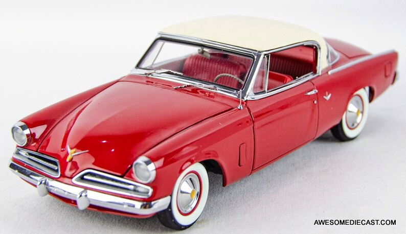 1953 Studebaker Commander Starliner, Bombay Red 1:24 Diecast
