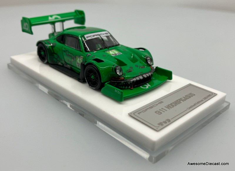 Porsche 911 SVRSR Hoonipigasus #43, Green: Ken Block 1:64 Diecast Model Car  by Top Models