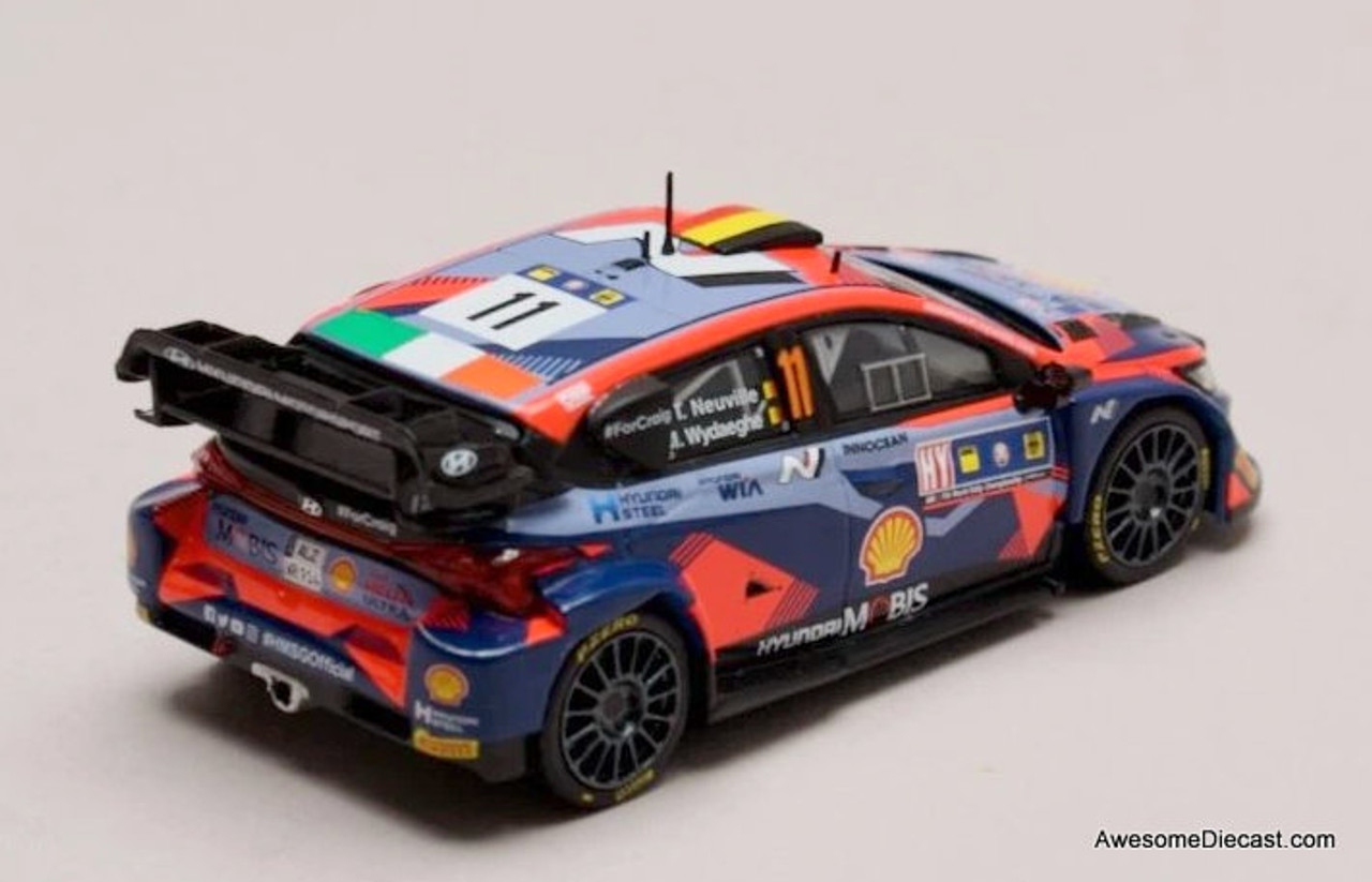 【新品 未開封】　Hyundai i20 Coupe WRCミニカー 1/43 Shell Motorsport Collection Hyundai i20 Coupe WRC for