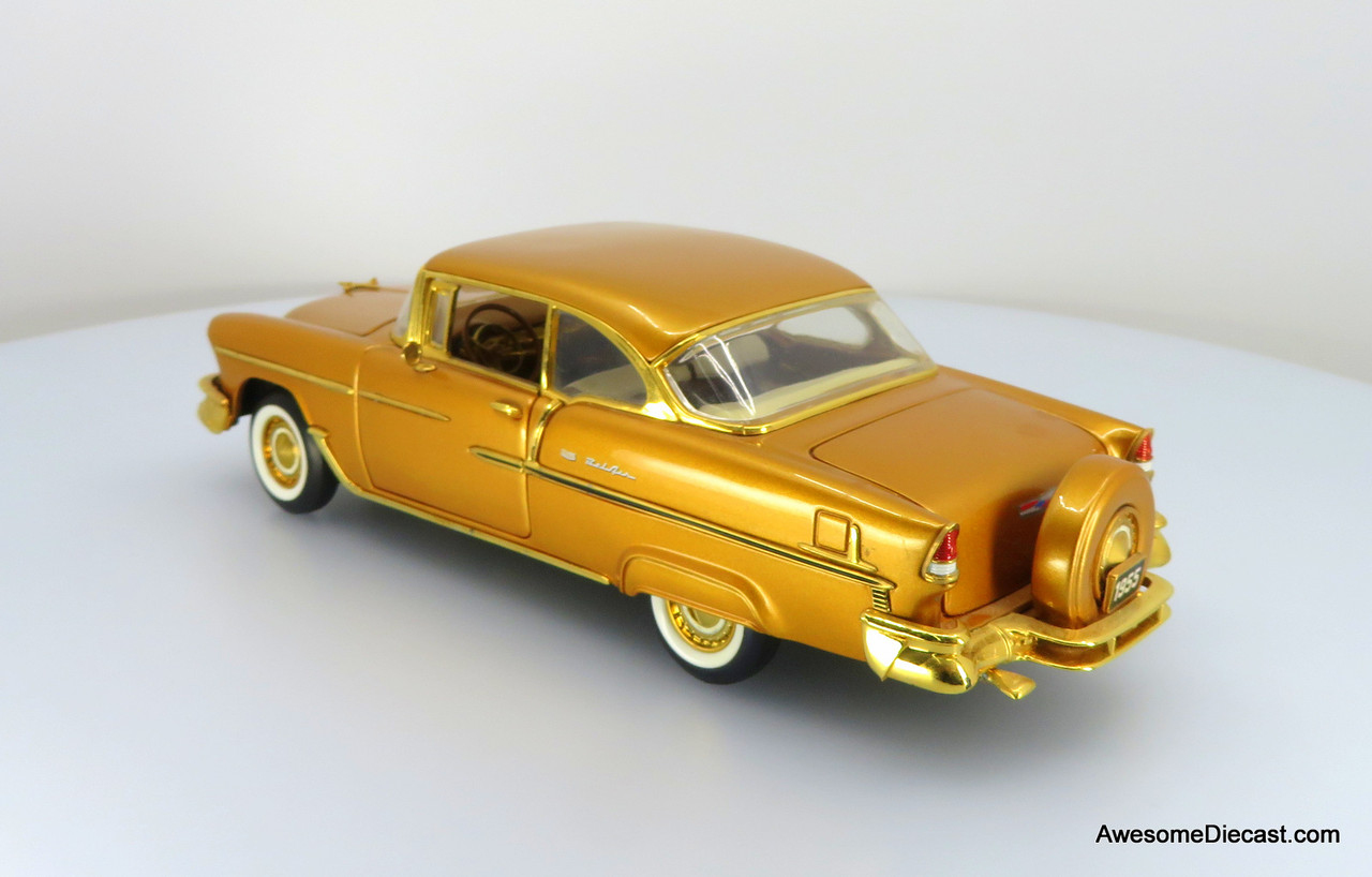 1955 Chevrolet Bel Air - Gold 50th Million Edition 1:24 Diecast