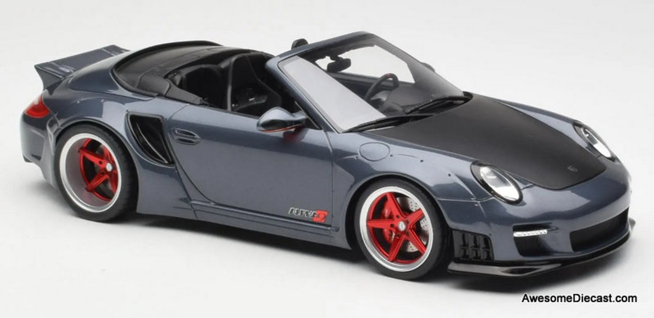 ポルシェ 997 LB パフォーマンス マットグレー 1/18 GTスピリット ポルシェ 997 LB パフォーマンス マットグレー 1/18 GT