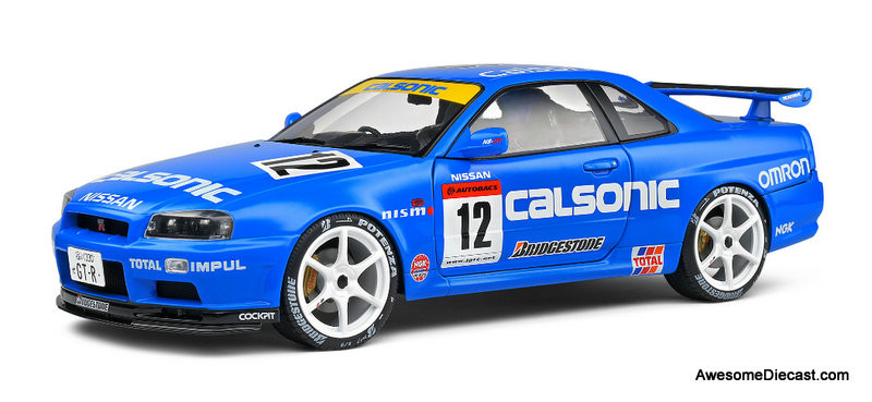 2000 Nissan GT-R R34 Streetfighter #12 (Calsonic Tribute), Blue 1