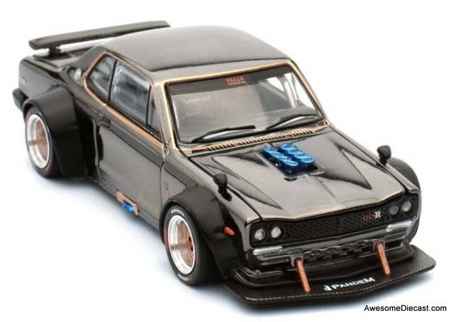 Nissan Skyline GT-R V8 Drift (Hakosuka) MDX24 Exclusive, Black