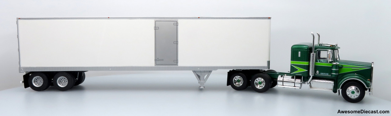 1976 Kenworth W900A Tractor Trailer: Movin' On 1:43 Diecast Model Truck  by Iconic Replicas