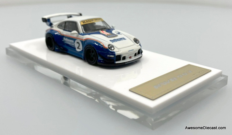 ミニカー Fuelme 1/64 RWB993 ROTHMANS PORSCHE RWB 993 LBWK ROTHMANS #2 1/64 SCALE DIECAST CAR MODEL BY