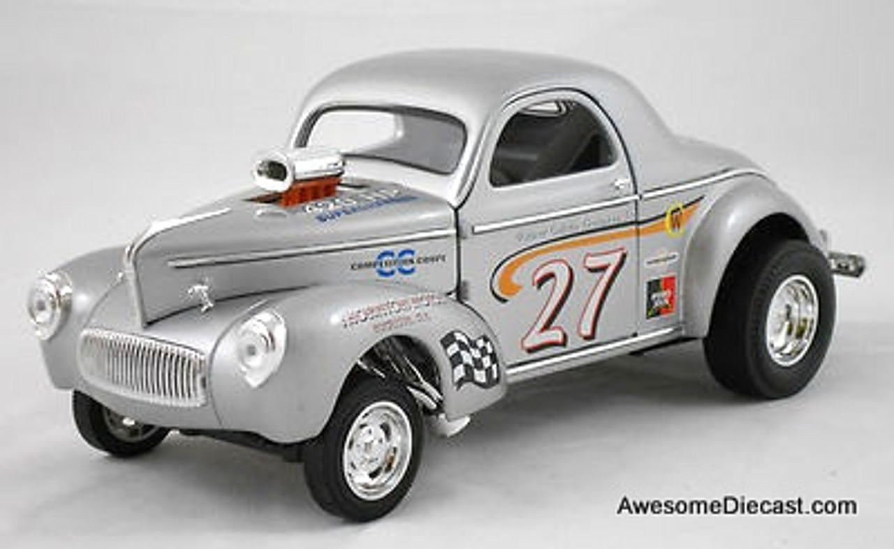 ダイキャスト　1/18 1941 Willys Gasser レア 1941 Willys Gasser 1 18 Scale Road Signature Deluxe