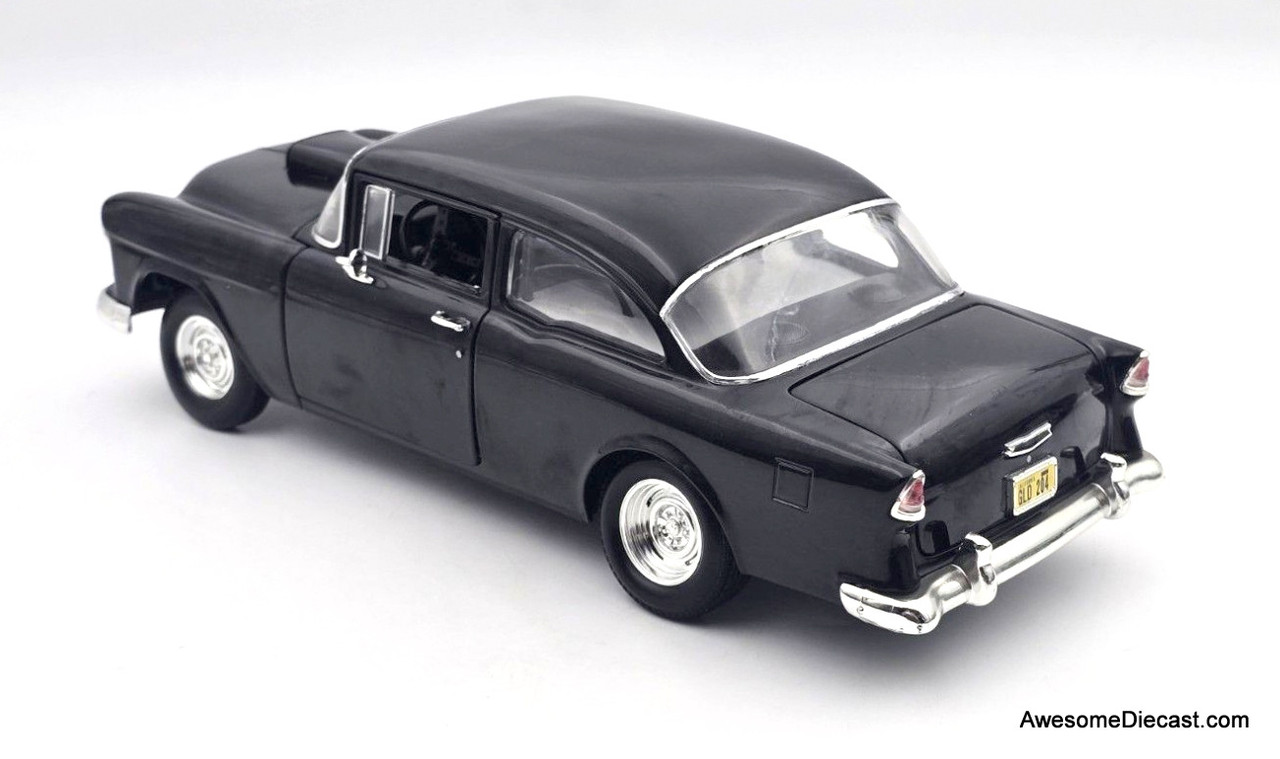 1/18　American Graffiti '55 Chevy 1955 Chevrolet 150, Black (Movie Car American Graffiti) 1:18