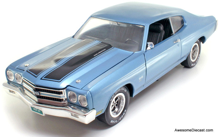 1970 Chevrolet Chevelle SS 454 LS6, Metallic Blue 1:18 Diecast