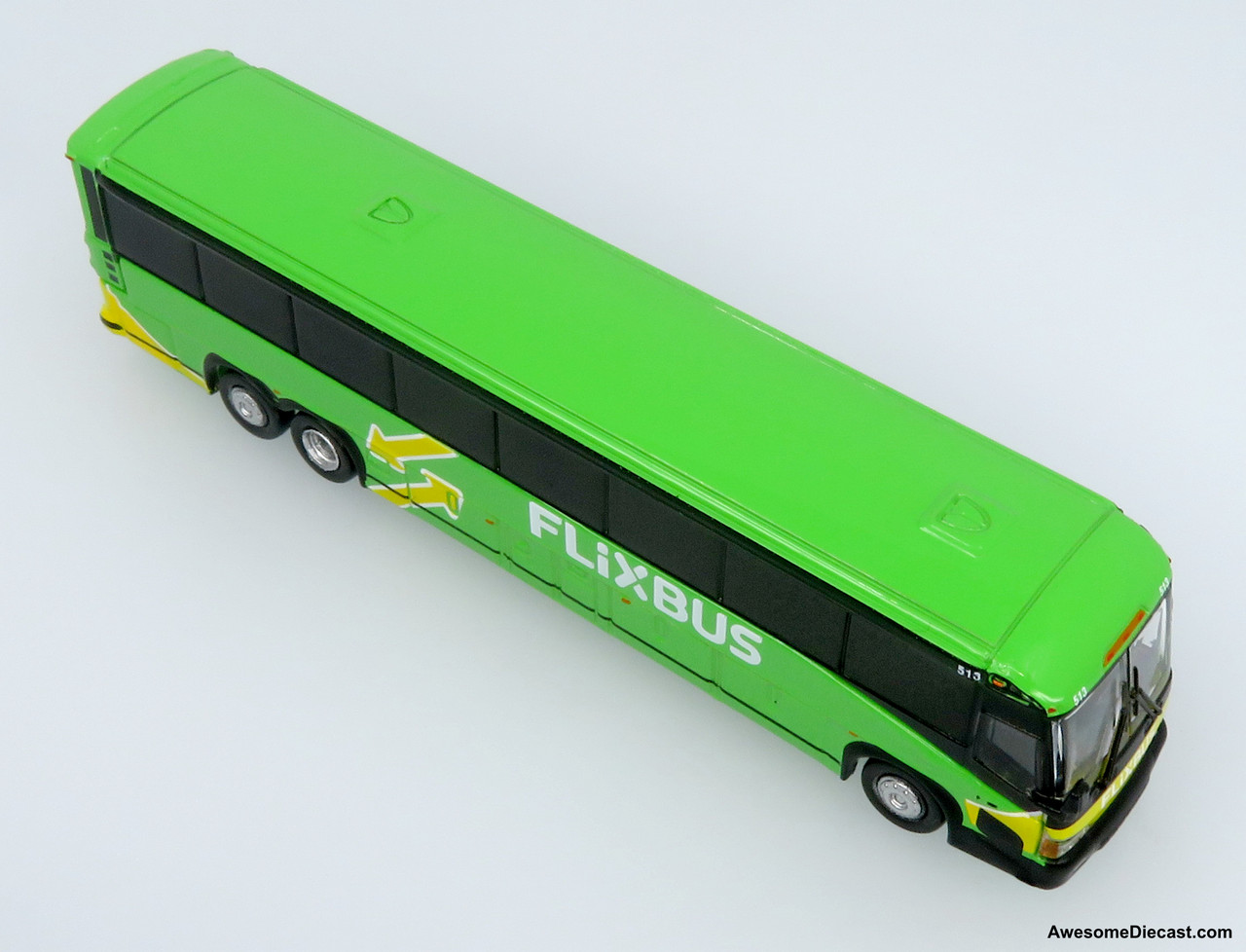 MCI D4505 Motorcoach: FLiXBUS 1:160 (N Scale) Diecast Model Bus by ...