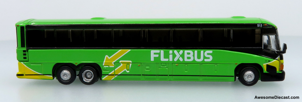 MCI D4505 Motorcoach: FLiXBUS 1:160 (N Scale) Diecast Model Bus by ...
