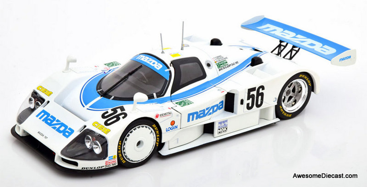 Mazda 787B #56 1991 24Hr Le Mans 1:18 Diecast Model Car by
