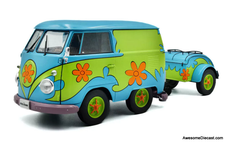 1950 Kool Kombi (Ghost Hunter), Blue/Green 1:18 Diecast Model