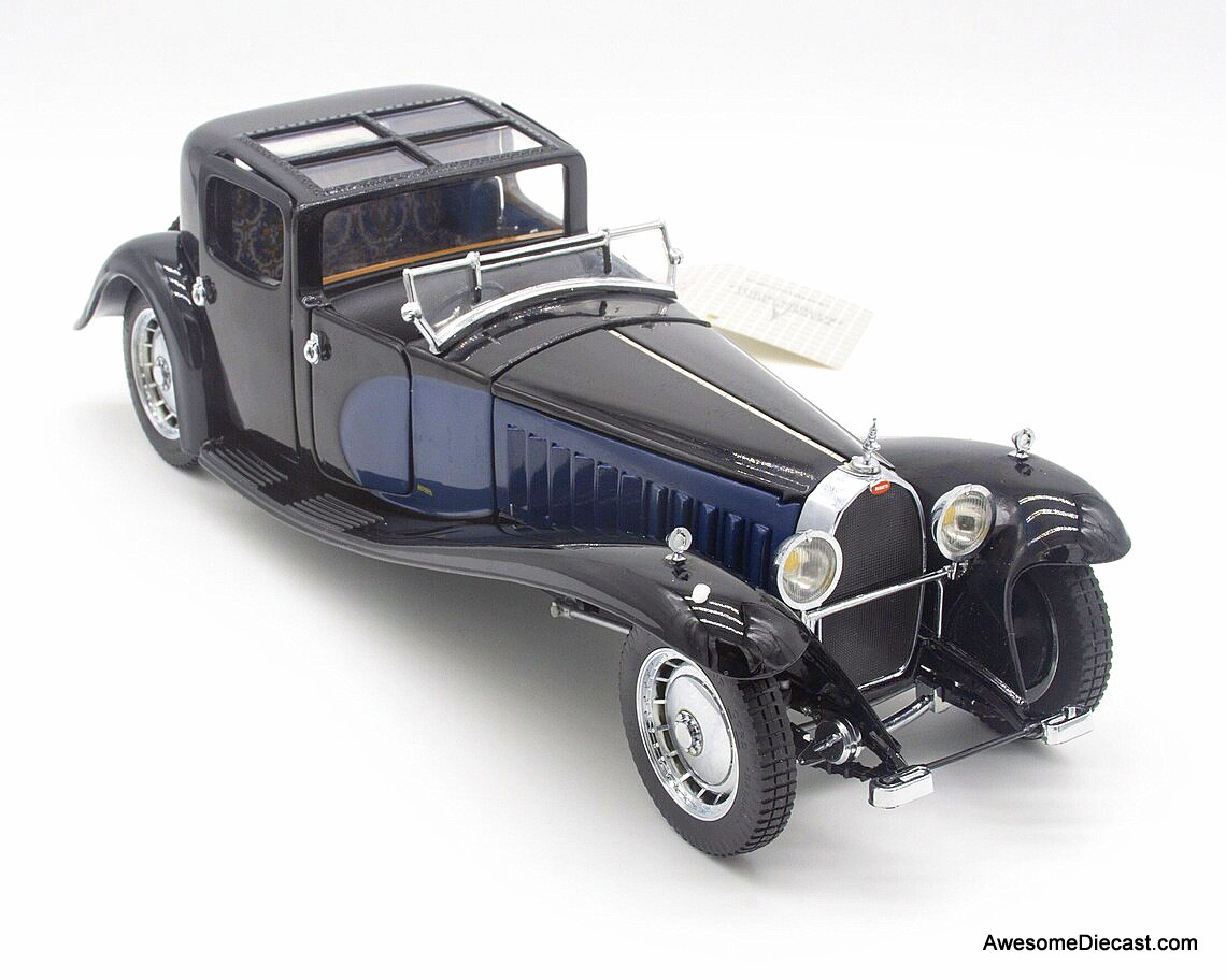 1915 Stutz Bearcat - Yellow 1:24 Diecast Car Model by Franklin Mint