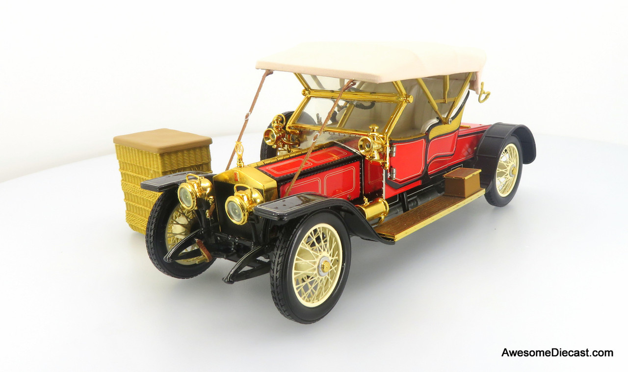 1924 Hispano-Suiza Tulipwood Racer - Woodgrain/Copper 1:24 Diecast