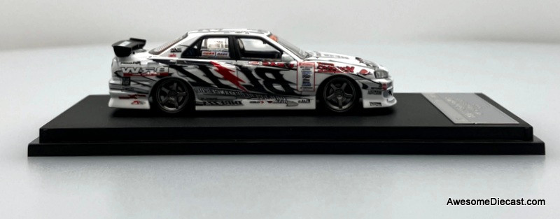 2007 Nissan Skyline ER34: Blitz Ken Nomura 1:64 Diecast Model Car