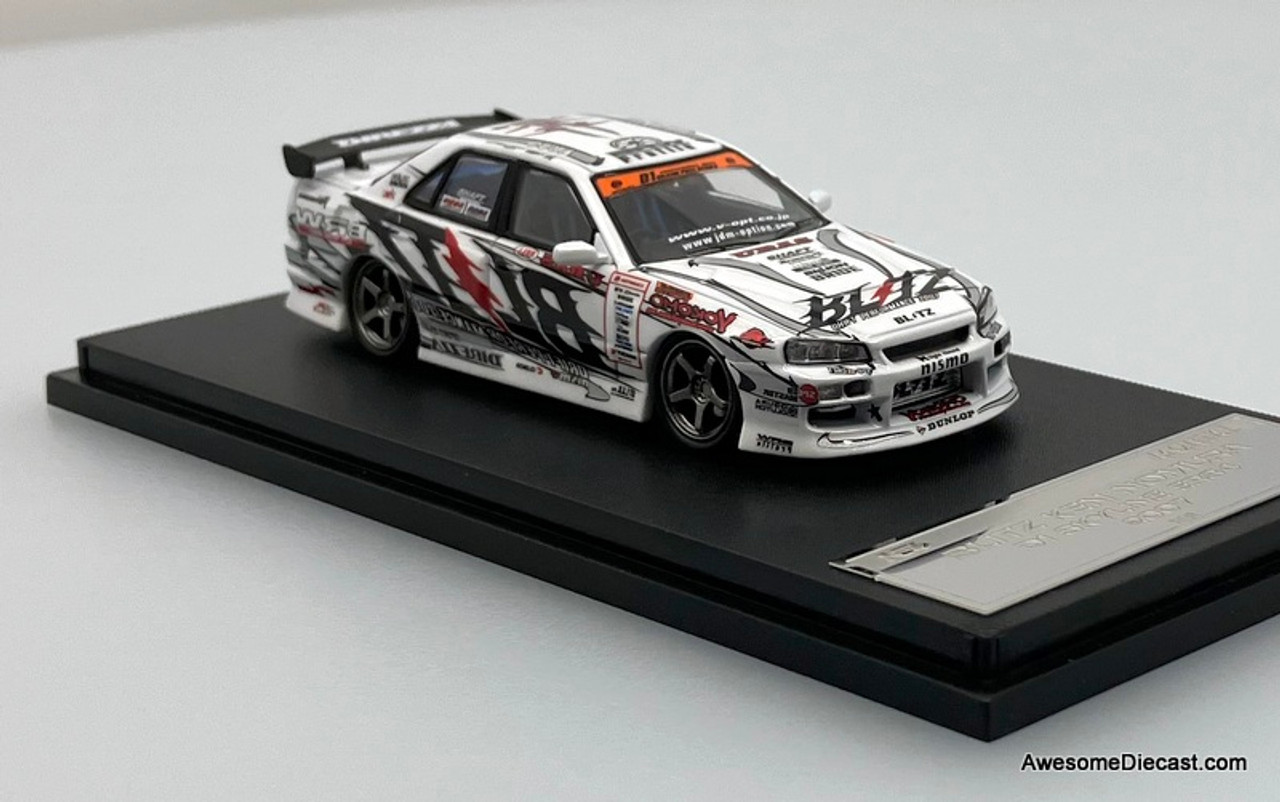 ミニカー YOSHIHIKO FUJIMOTO Kyosho 1:64 Circuit Wolf Nissan Fairlady Z 432R -White