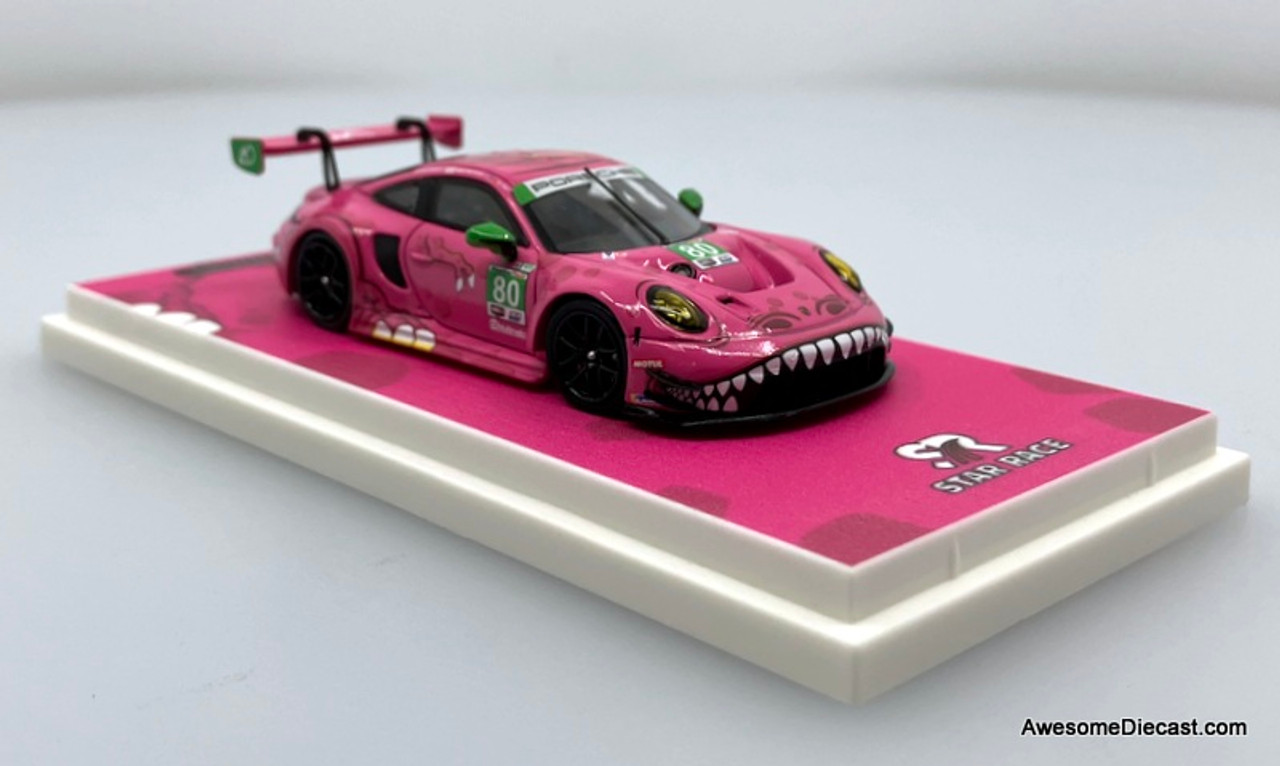 Porsche 911 GT3 #80 Pink Tyrannosaurus (Roxy) 1:64 Diecast