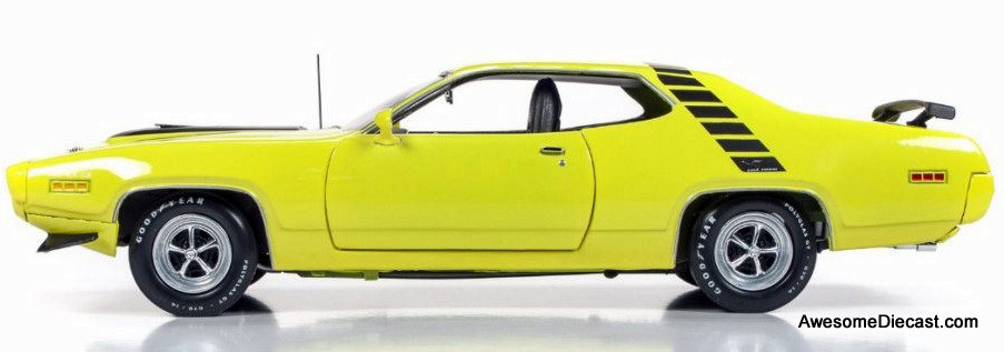 1971 Plymouth Road Runner, Yellow 1:18 Diecast Model Car by Ertl