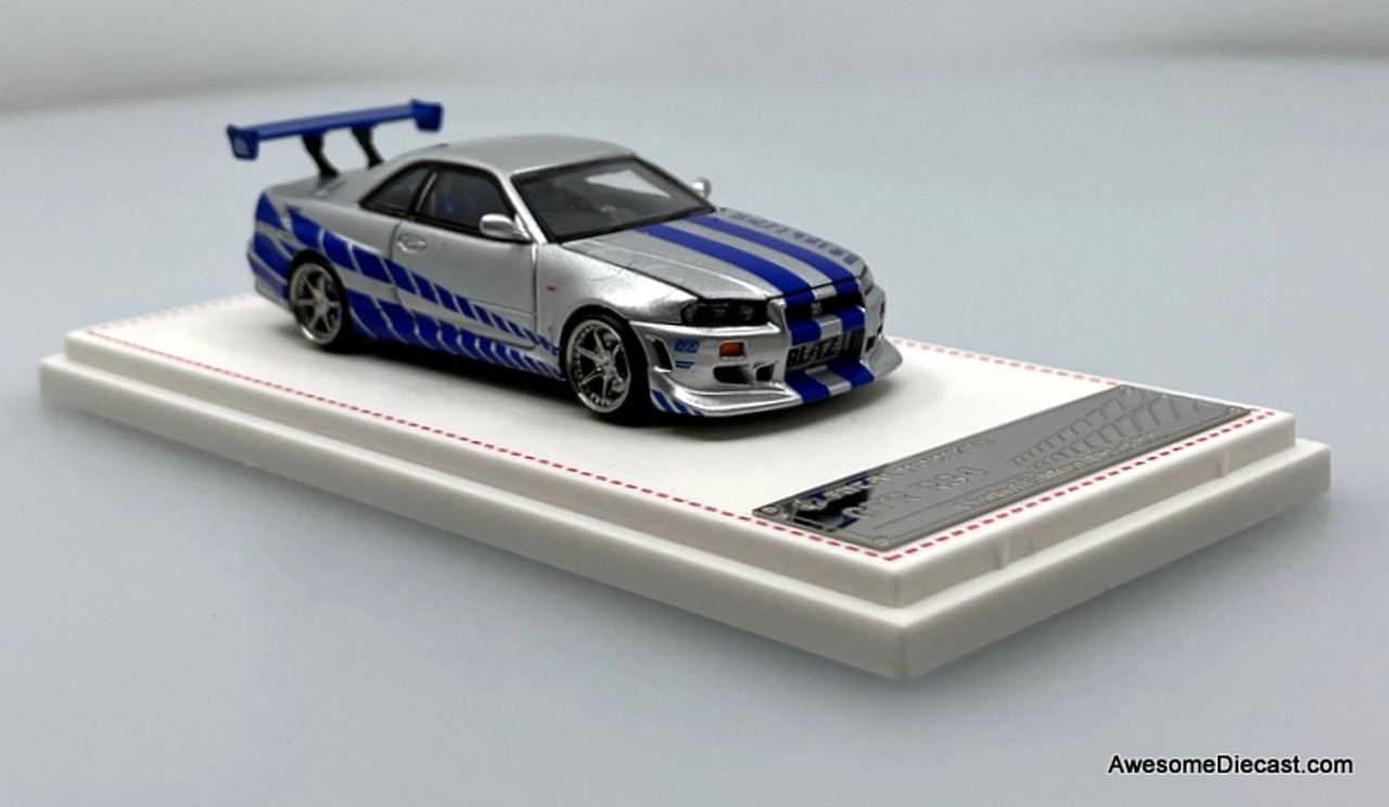 FOCAL HORIZON GTR R34 ミニカー Preorder] Focal Horizon 1:64 Nissan Skyline GT-R R34 Z-Tune