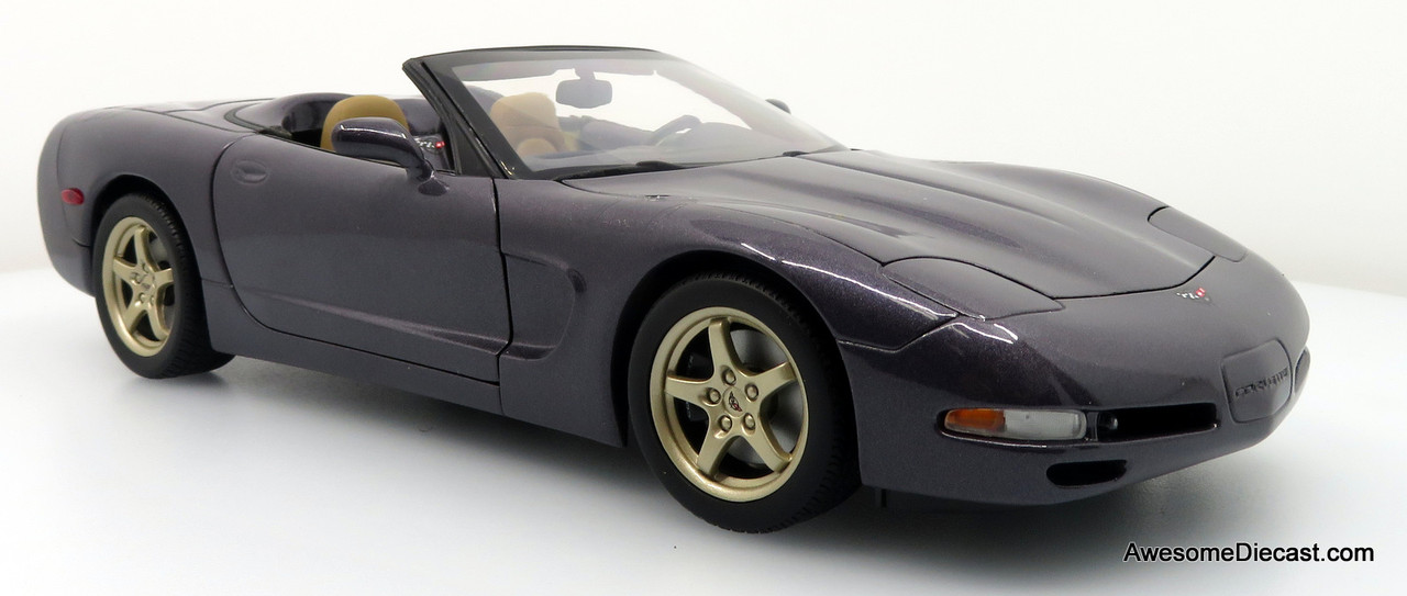 Chevrolet Corvette, Purple 1:18 Diecast Model Car by UT Models