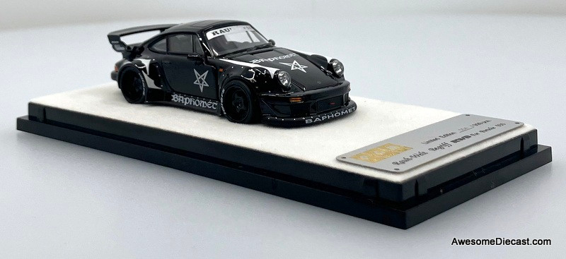激レア品 1/64 PGM ポルシェRWB 930 Black MC 1/64 Black Dragon RWB Porsche 930 Sports Model Diecast Metal