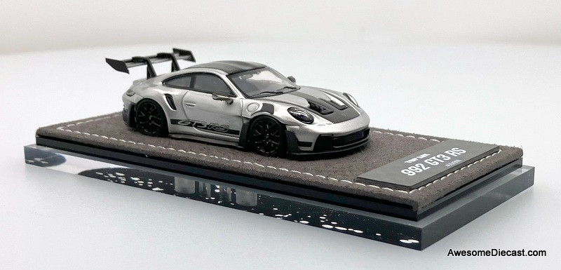 新品 TOP LUX 1/64 ポルシェ Porsche 992 GT3 RS Preorder] TOP LUX 1:64 Porsche 992 GT3RS White – Horizon Diecast