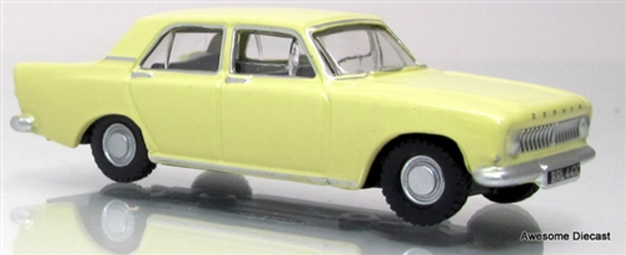 Oxford Diecast 1:76 Ford Zephyr: Tuscan Yellow