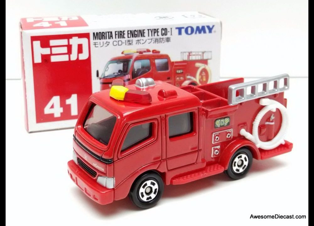 tomy car fire engine