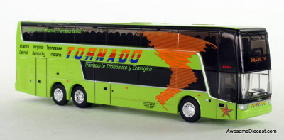 Van Hool TDX Double Decker: Tornado 1:87 Diecast Model Bus by Iconic Replicas