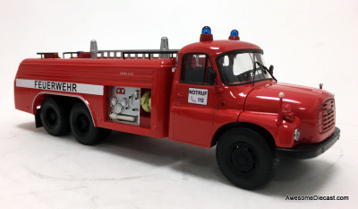 Schuco 1:43 Tatra T148 Fire Tanker Truck: Munich Fire Service
