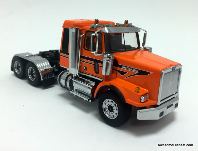 Diecast Masters 1:87 Kenworth T880s SBFS 40in-Sleeper Tandem Tractor  w/Lowboy Trailer u0026 Cat 320D L Hydraulic Excavator