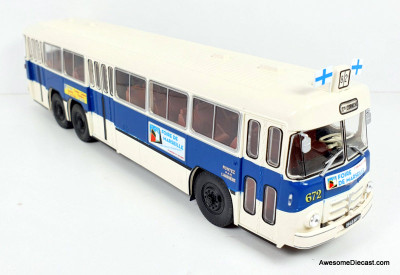 Hatchette 1:43 1954 Berliet PBR 10 6x2: RTM Buses Marseille Fair, France