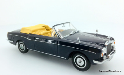 TSM Model 1:43 1971 Rolls Royce Corniche Convertible, Blue