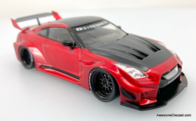 IXO 1:43 2019 Nissan 35GT-RR LB-Silhouette Works GT (RHD), Metallic Red