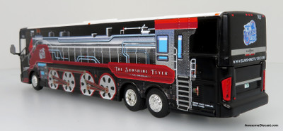 TEMSA TS 35E Coach Bus Yellow Yankee Trails The Bus & Motorcoach  Collection 1/87 Diecast Model by Iconic Replicas