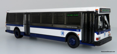 New York City MTA DWWT 1 - 50 Articulated Transit Bus| Awesome Diecast