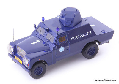 AutoCult 1:43 1973 Land Rover Mk3 Shorland Armoured Patrol Car (Netherlands/Great Britain)