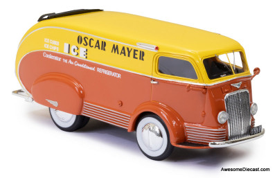 Esval Models 1:43 1938 International D-300: Oscar Mayer, Ice Delivery Van (Closed Back)