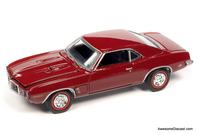 AutoWorld 1:64 1969 Pontiac Firebird, Espresso Brown Metallic