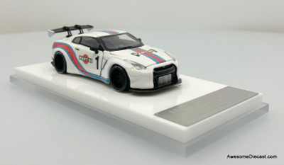 YM ERROR 404 1/64 日産 GT-R R35 LBWK ホワイト 1/64 GTR R35 LB Performance - Error404 - White/Carbon – KRW