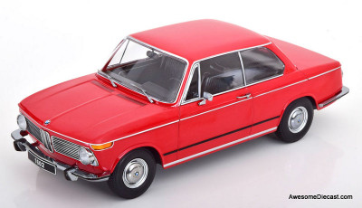 KK Scale 1:18 1971 BMW 1602 Series 1, Verona Red