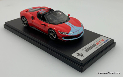 LookSmart 1:43 Ferrari 296 GTS, Rosso Corsa w/Assetto Fiorano La Plata Livery